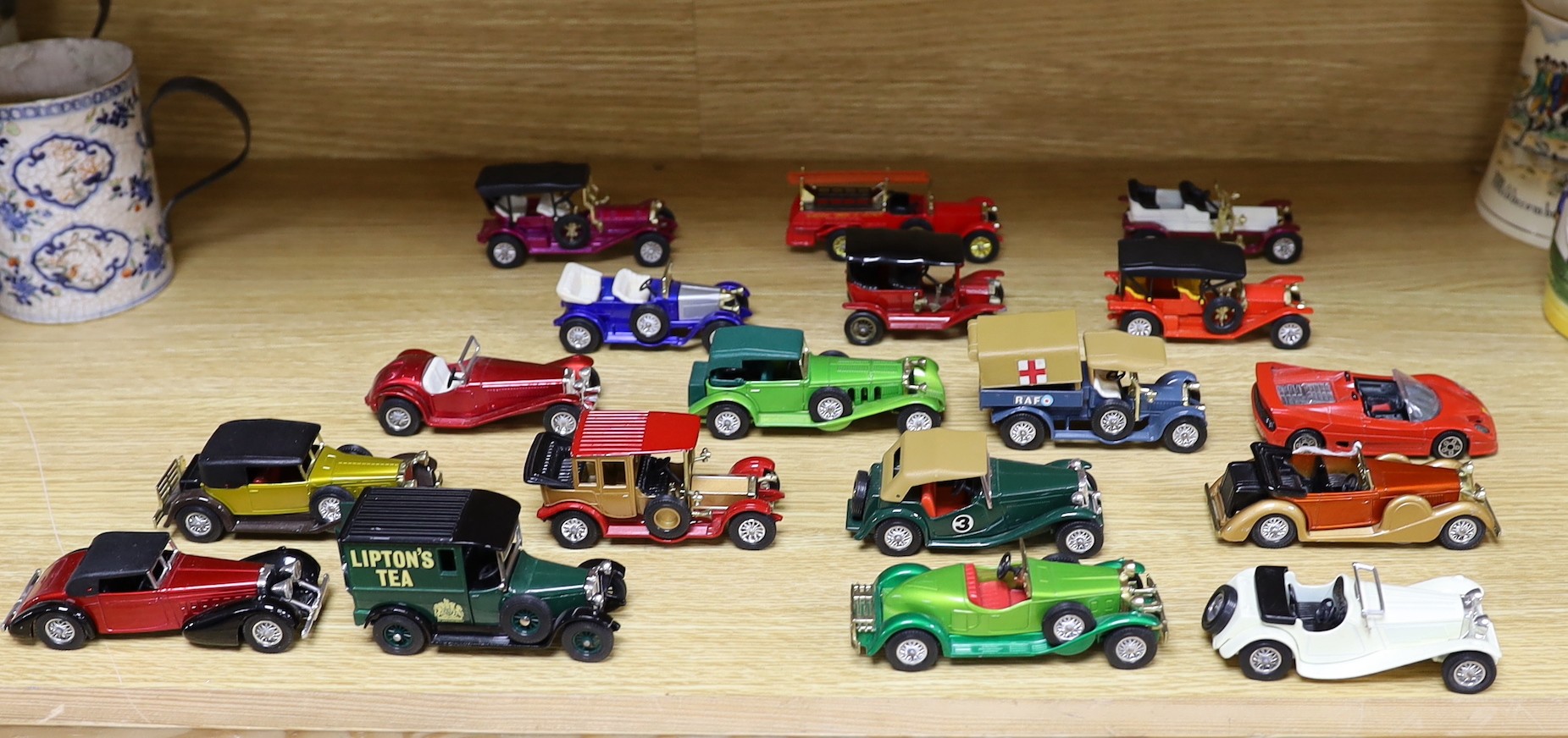 Eighteen Matchbox Models of Yesteryear